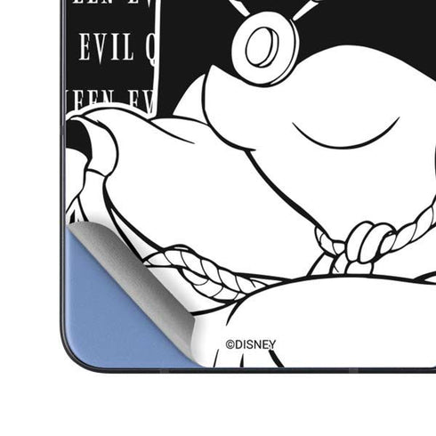 Disney Villains Evil Queen Black and White Galaxy Z Fold5 5G Skin
