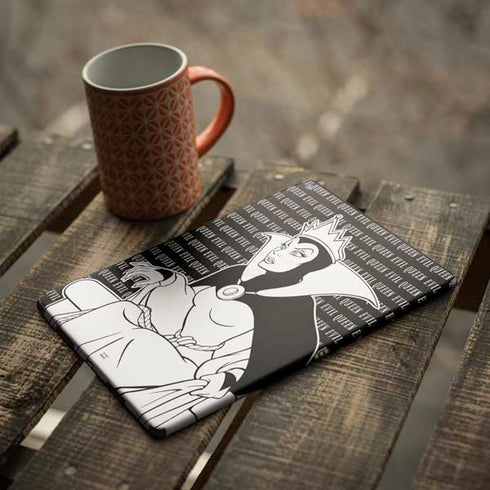 Disney Villains Evil Queen Black and White iPad Skins