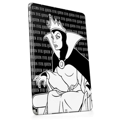 Disney Villains Evil Queen Black and White Apple iPad Skin