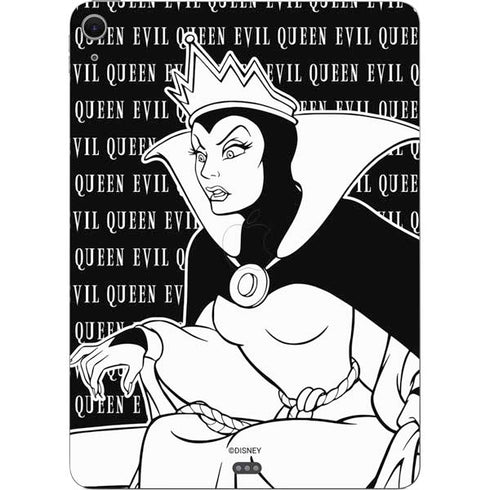 Disney Villains Evil Queen Black and White Apple iPad Air Skin