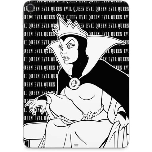 Disney Villains Evil Queen Black and White Apple iPad Pro Skin