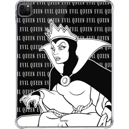 Disney Villains Evil Queen Black and White iPad Pro 11in (2024) Clear Case