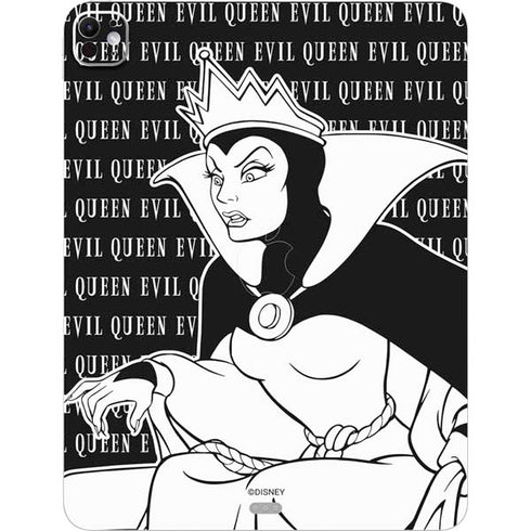 Disney Villains Evil Queen Black and White iPad Pro 13in M4 (2024) Skin