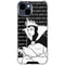 Disney Villains Evil Queen Black and White iPhone 15 Clear Case