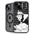Disney Villains Evil Queen Black and White iPhone 15 Kickstand Case