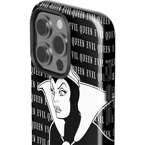 Disney Villains Evil Queen Black and White iPhone 15 Pro Impact Case