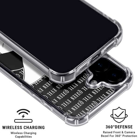 Disney Villains Evil Queen Black and White iPhone 16 MagSafe Case