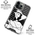 Disney Villains Evil Queen Black and White iPhone 16 Pro Clear Case
