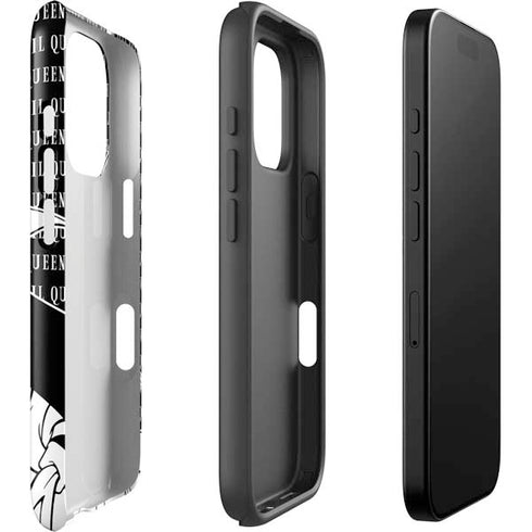 Disney Villains Evil Queen Black and White iPhone 16 Pro Max Impact Case