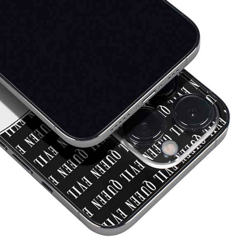 Disney Villains Evil Queen Black and White iPhone 16 Pro Skin