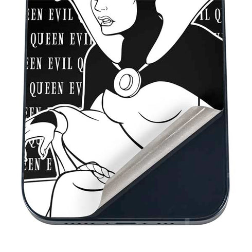 Disney Villains Evil Queen Black and White iPhone 16 Skin