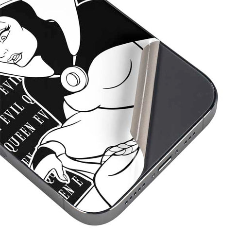 Disney Villains Evil Queen Black and White iPhone 16e Skin