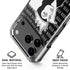 Disney Villains Evil Queen Black and White iPhone 18 Pro Clear Case