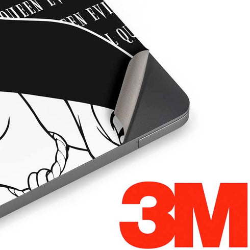 Disney Villains Evil Queen Black and White Apple MacBook Air Skin