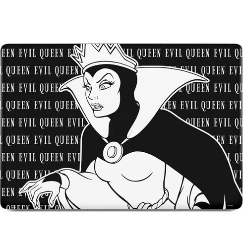 Disney Villains Evil Queen Black and White MacBook Skins