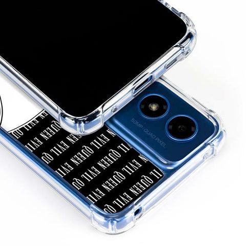 Disney Villains Evil Queen Black and White Moto G 5G (2024) Clear Case