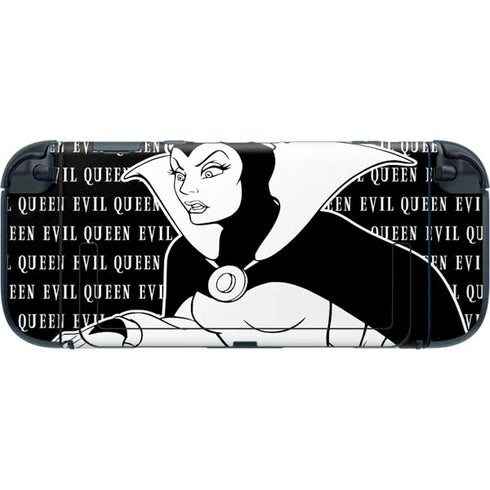 Disney Villains Evil Queen Black and White Nintendo Switch 2 (2025) with Joy-Con Skin