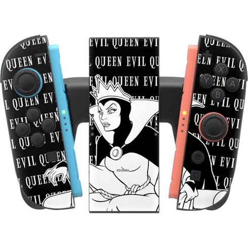 Disney Villains Evil Queen Black and White Nintendo Switch 2 (2025) Joy-Con Controller Skin