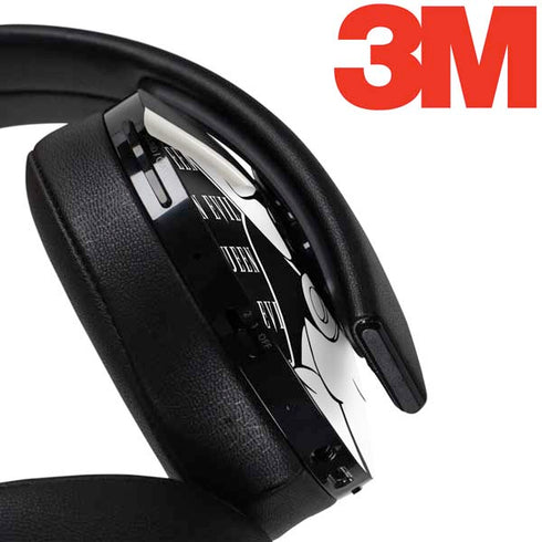 Disney Villains Evil Queen Black and White PlayStation 4 Gold Wireless Headset Skin