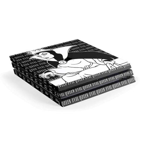 Disney Villains Evil Queen Black and White PlayStation PS4 Skins