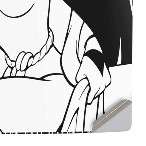 Disney Villains Evil Queen Black and White PS5 Pro Console Skin
