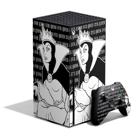 Disney Villains Evil Queen Black and White Xbox Series X Skins