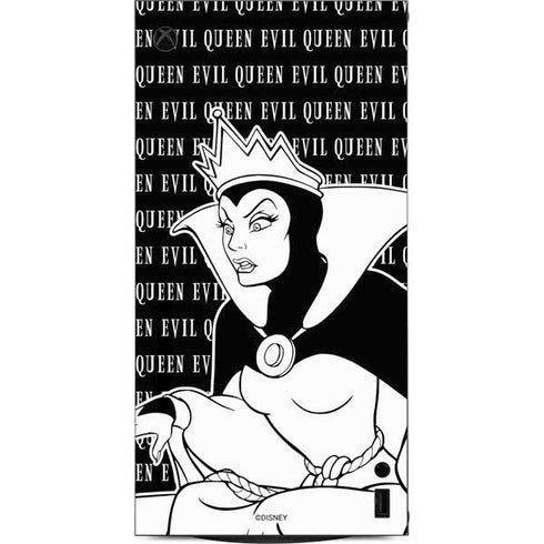 Disney Villains Evil Queen Black and White XBox Series X Digital Edition Console Skin