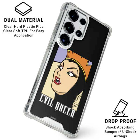 Disney Villains Evil Queen Galaxy S25 Ultra Clear Case