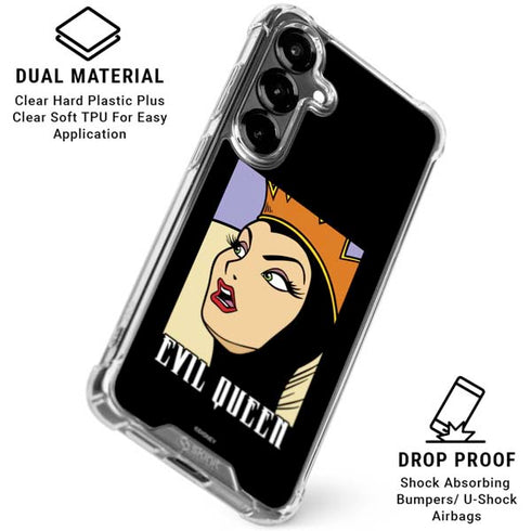 Disney Villains Evil Queen Galaxy S26 Plus Clear Case