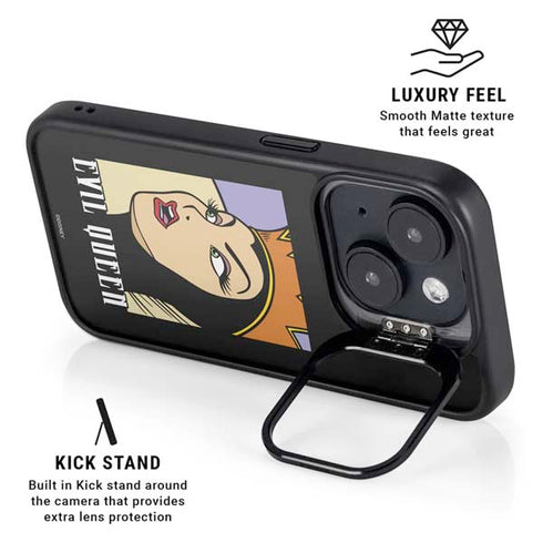 Disney Villains Evil Queen iPhone 14 Plus Kickstand Case