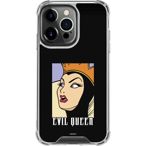 Disney Villains Evil Queen iPhone 16 Pro Clear Case