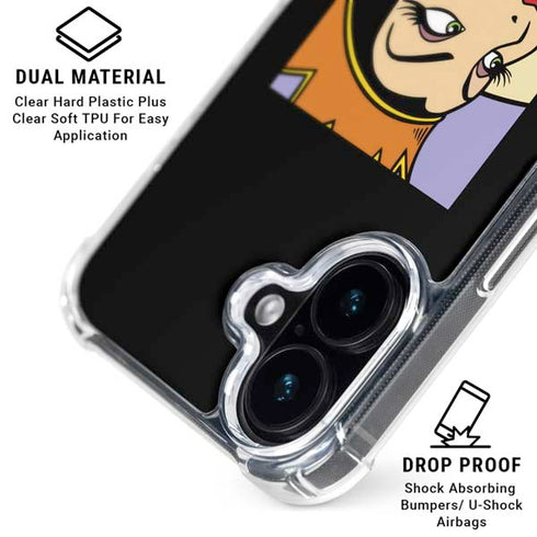 Disney Villains Evil Queen iPhone 17 Clear Case