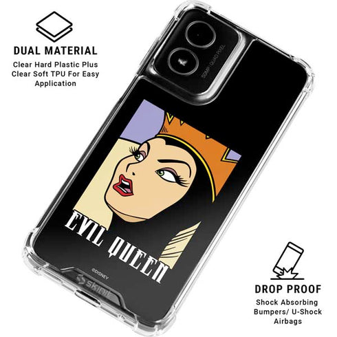 Disney Villains Evil Queen Moto G Power 5G (2024) Clear Case