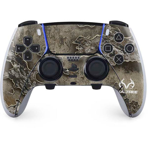 RealTree Excape Camo PS5 DualSense Edge Pro Controller Skin