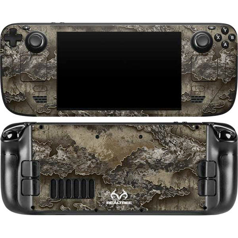 RealTree Excape Camo Steam Deck Handheld Gaming Computer OLED Skin