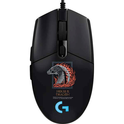 HBO House of the Dragon Eye of The Beholder G203 Prodigy RGB Wired Gaming Mouse Skin