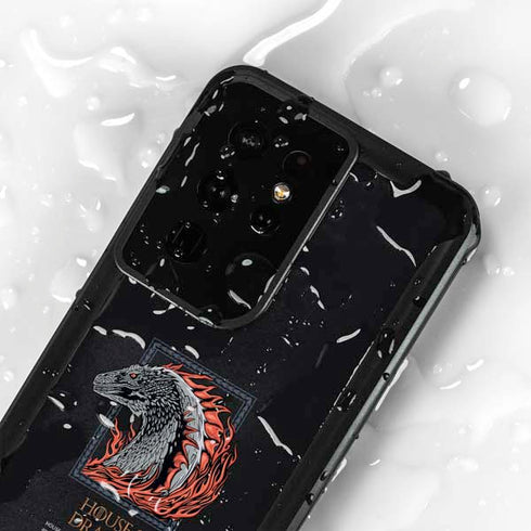HBO House of the Dragon Eye of The Beholder Galaxy S24 Ultra Waterproof Case