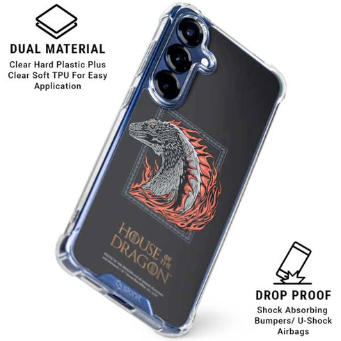 HBO House of the Dragon Eye of The Beholder Galaxy S25 Clear Case