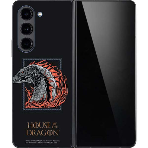 HBO House of the Dragon Eye of The Beholder Galaxy Z Fold5 5G Skin