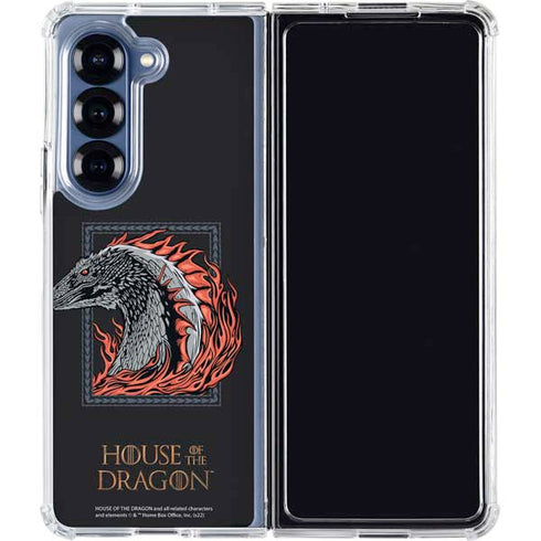 HBO House of the Dragon Eye of The Beholder Galaxy Z Fold6 Clear Case