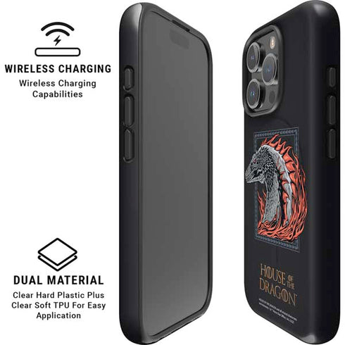 HBO House of the Dragon Eye of The Beholder iPhone 16 Pro Max Magsafe Impact Case