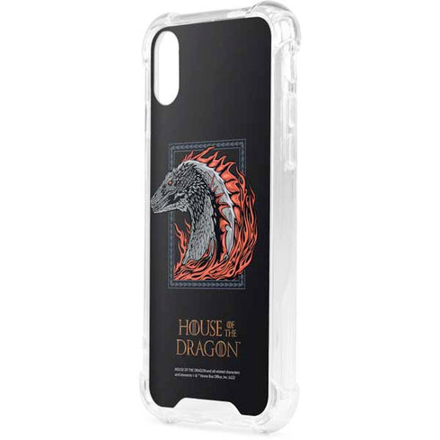 HBO House of the Dragon Eye of The Beholder iPhone XS Clear Case