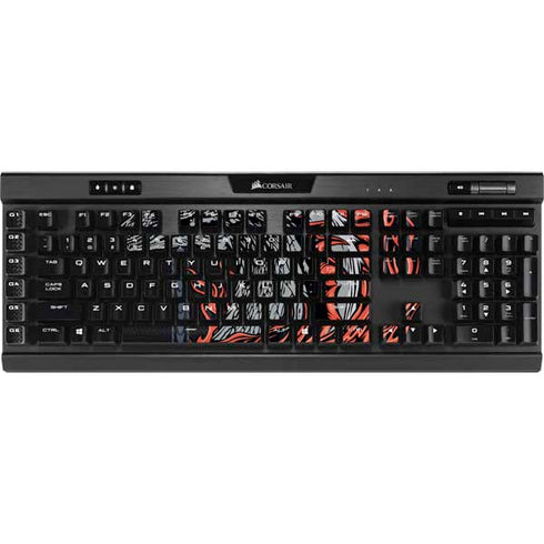 HBO House of the Dragon Eye of The Beholder K95 RGB PLATINUM Mechanical Gaming Keyboard Skin