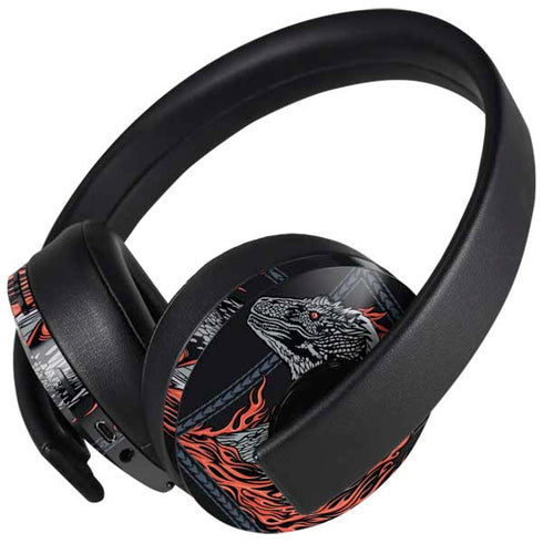 HBO House of the Dragon Eye of The Beholder PlayStation 4 Gold Wireless Headset Skin