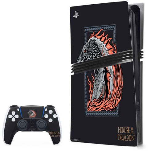 HBO House of the Dragon Eye of The Beholder PS5 Pro Bundle Skin