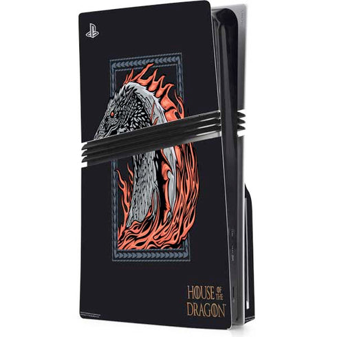 HBO House of the Dragon Eye of The Beholder PS5 Pro Disk Console Skin