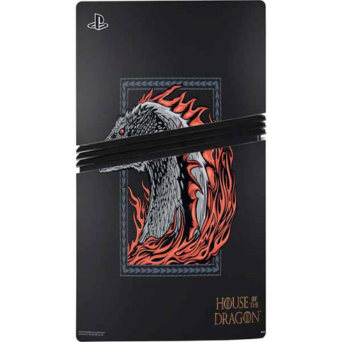 HBO House of the Dragon Eye of The Beholder PS5 Pro Disk Console Skin
