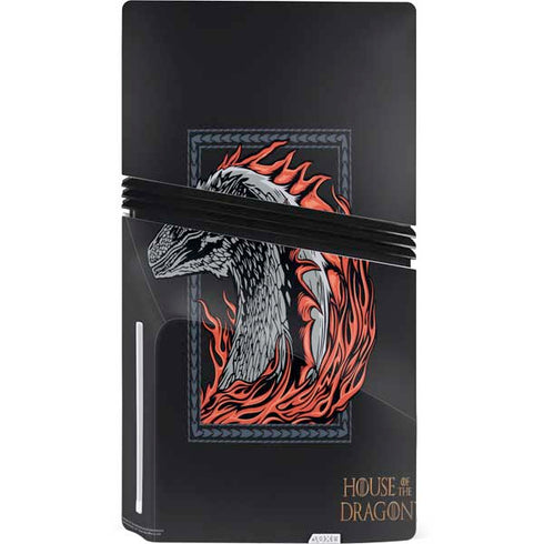 HBO House of the Dragon Eye of The Beholder PS5 Pro Disk Console Skin