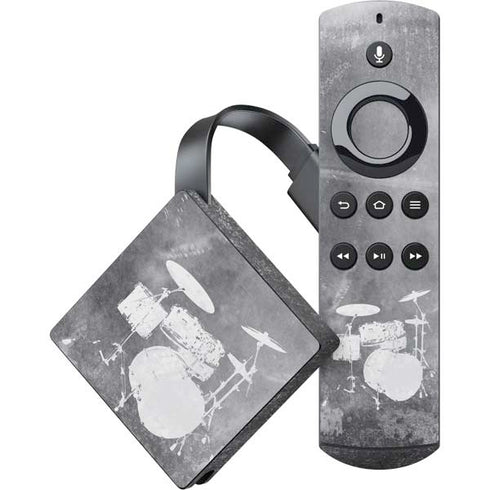 Faded Drumset Amazon Fire TV Skin