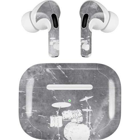 Faded Drumset AirPods Skins